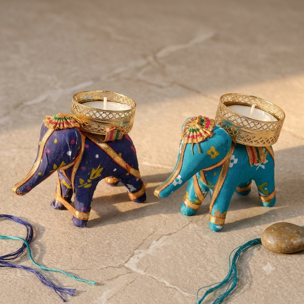 Treditional Royal Elephant Diya