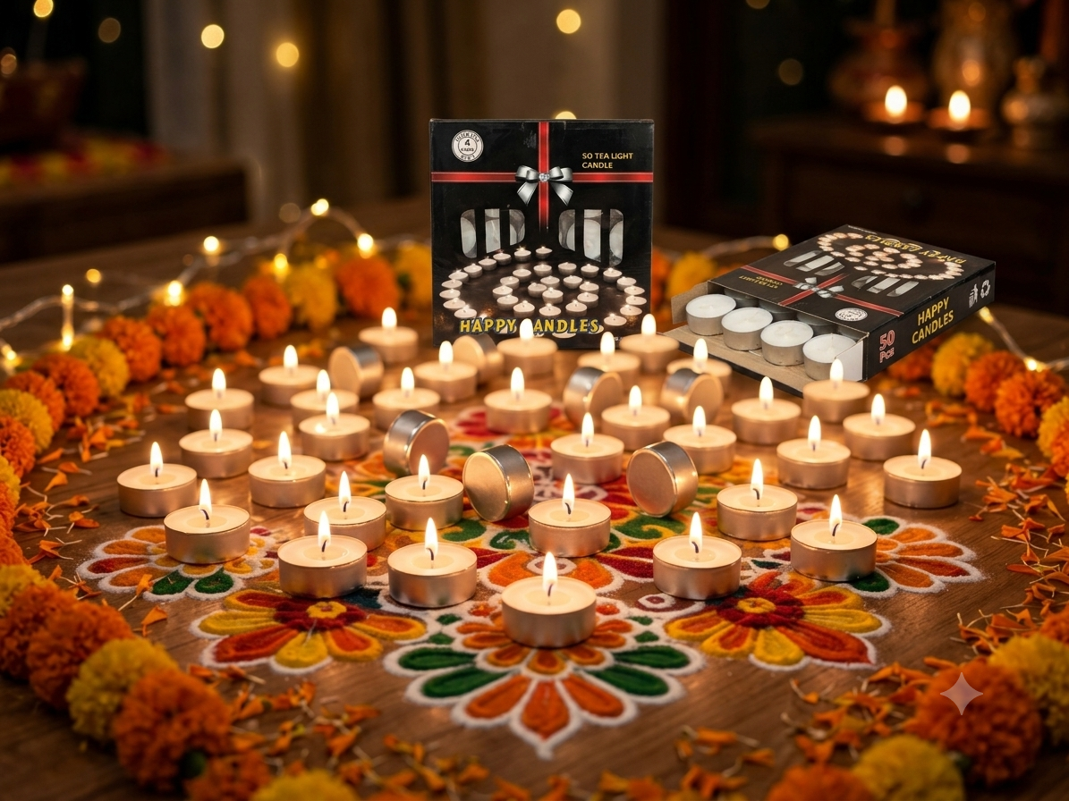 Diwali Tea Light Candles