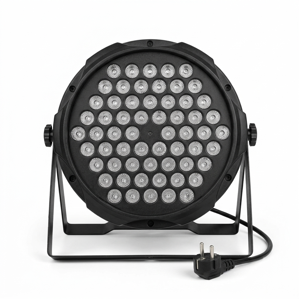 Baisun 60 LED Par Light RGB Full Color DMX512 DJ Disco Party Wedding Stage Decoration Light - MP001 | Diwali Special Offer