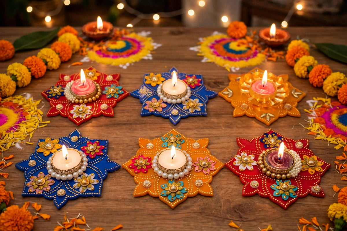 Diwali special flower diya / primium product  handmade diva
