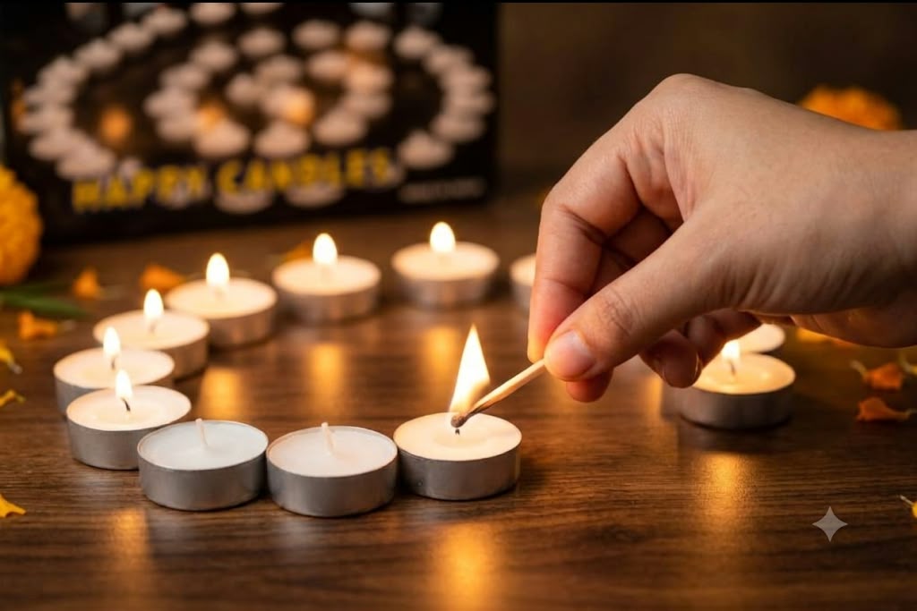 Diwali Tea Light Candles