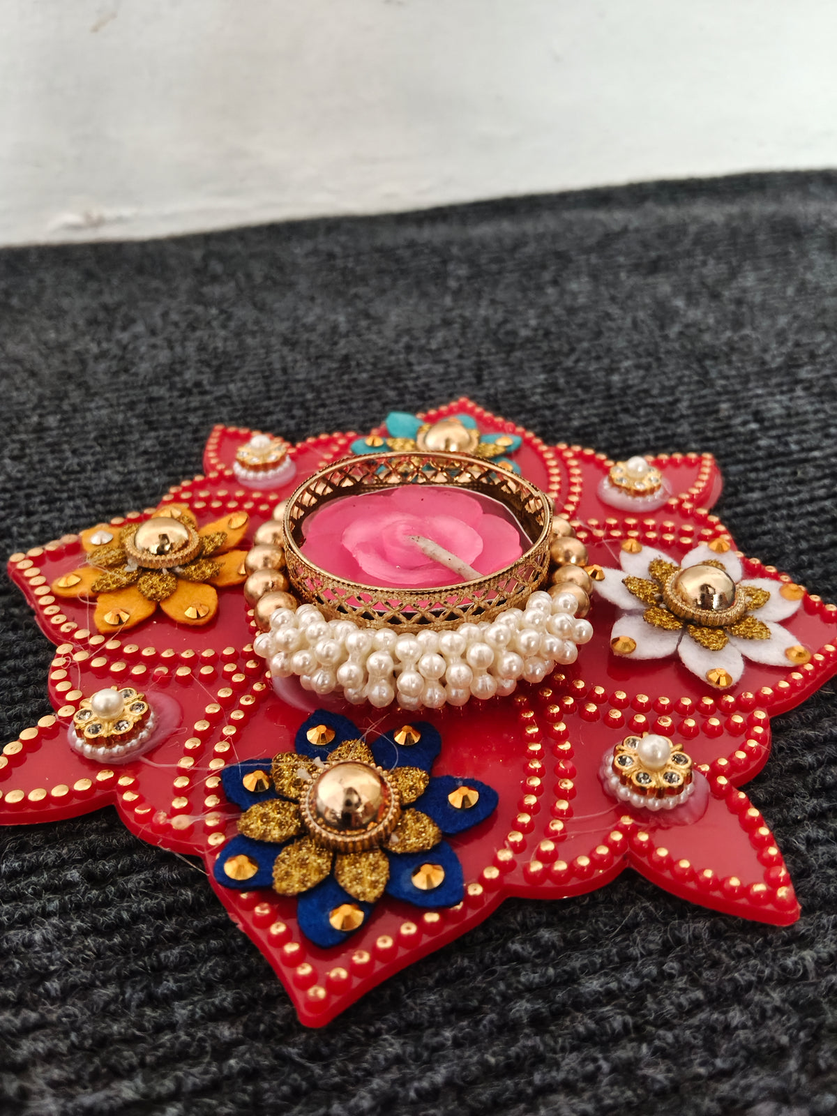 Diwali special flower diya / primium product  handmade diva